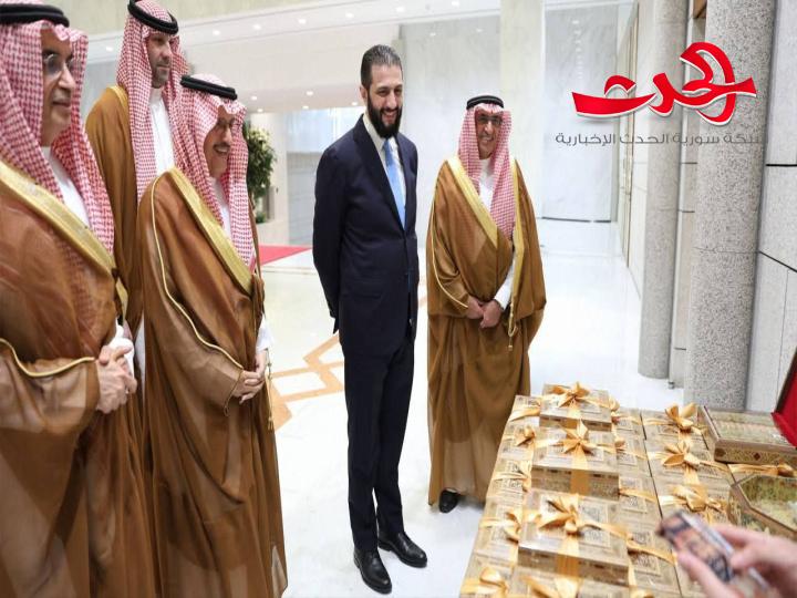 الرئيس الشرع يستقبل وفد رجال أعمال سعودياً لتعزيز التعاون الاقتصادي
