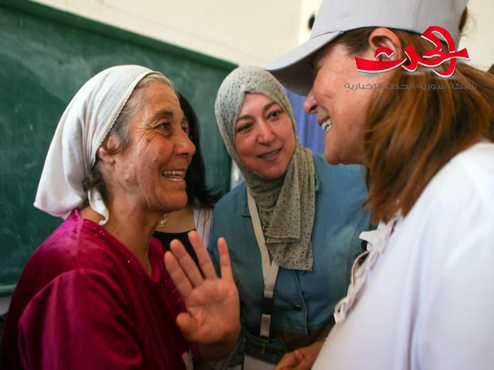 "وزيرة الشؤون الاجتماعية": تتفقد مراكز الإيواء وتؤكد استمرار الدعم للنازحين