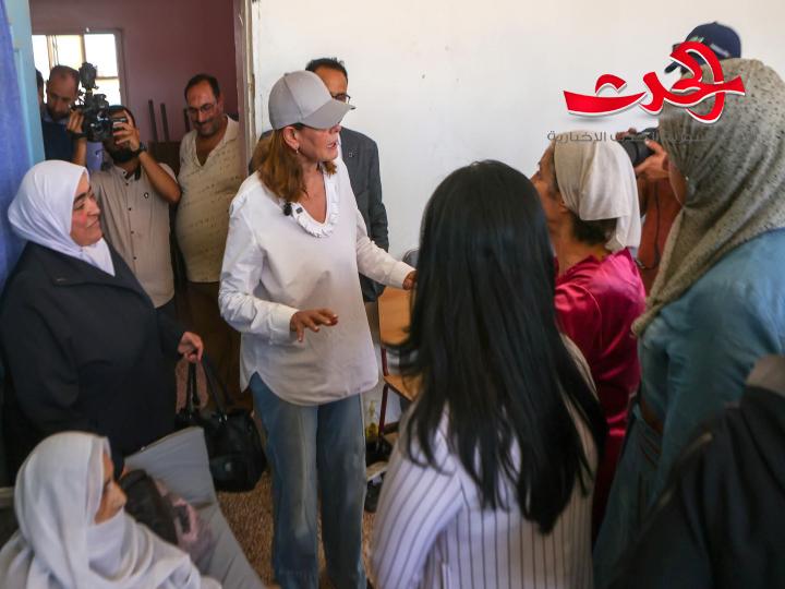 "وزيرة الشؤون الاجتماعية": تتفقد مراكز الإيواء وتؤكد استمرار الدعم للنازحين