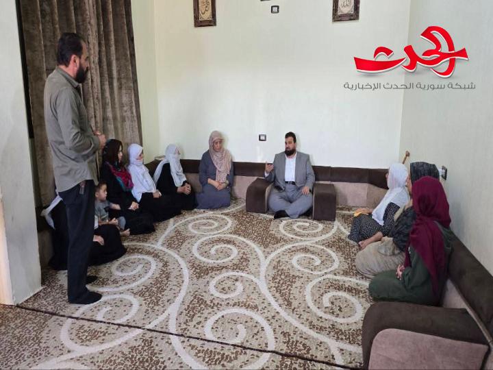 محافظ السويداء يلتقي عائلات من أبناء الطائفة الدرزية 