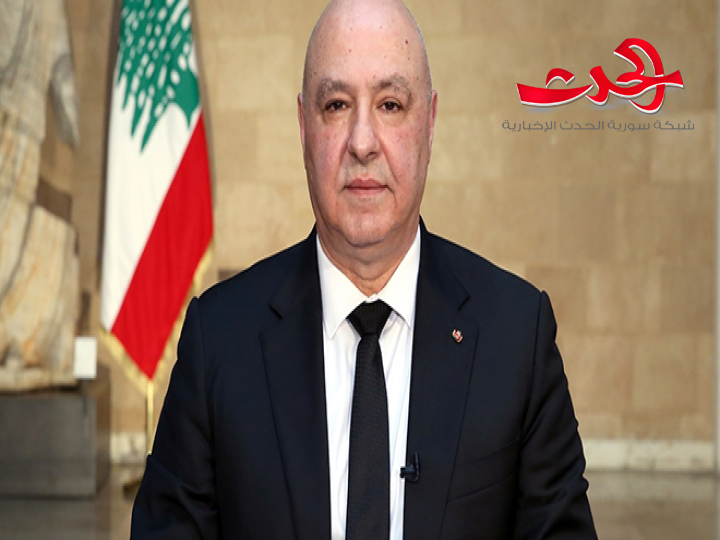 "الرئيس اللبناني": نسعى لتحسين العلاقات مع سوريا
