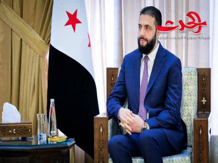 الرئيس الشرع يستقبل وفداً من أعضاء مجلسي النواب والشيوخ الأمريكيين