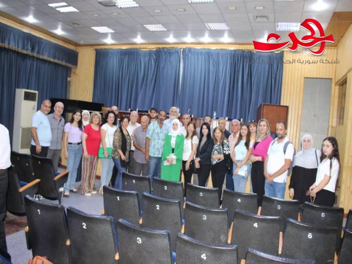 بناء الإنسان أساس بناء الوطن.. منتدى حواري في ثقافي حمص