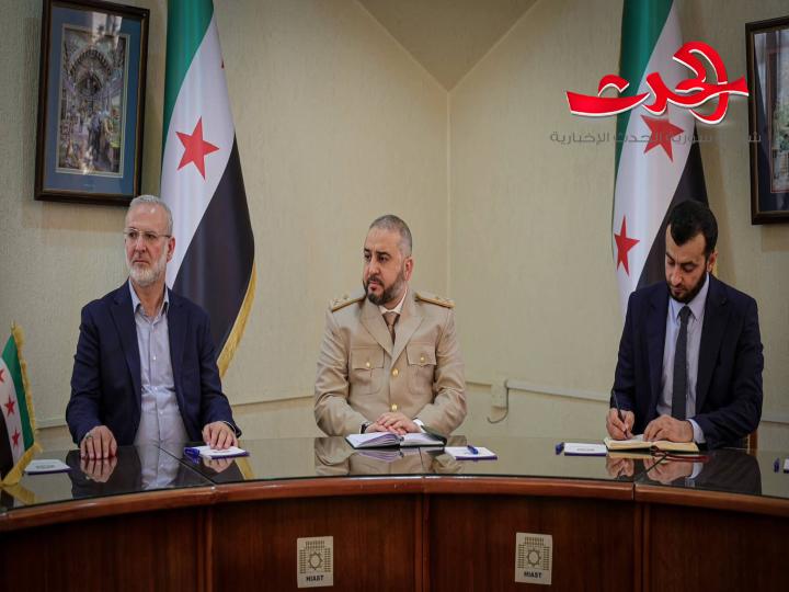 وزير الدفاع يزور المعهد العالي للعلوم التطبيقية بدمشق 