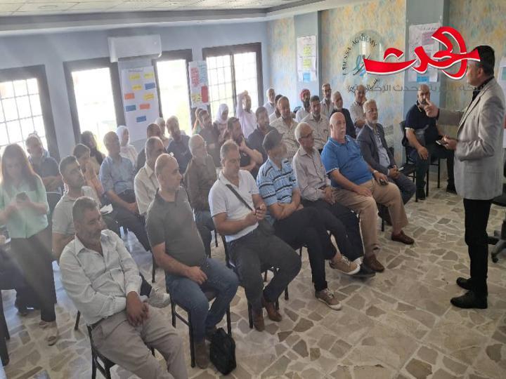 ورشة عمل في حمص تبحث سبل الاستثمار في زراعة الزعفران والقبار والستيفيا كبدائل استراتيجية