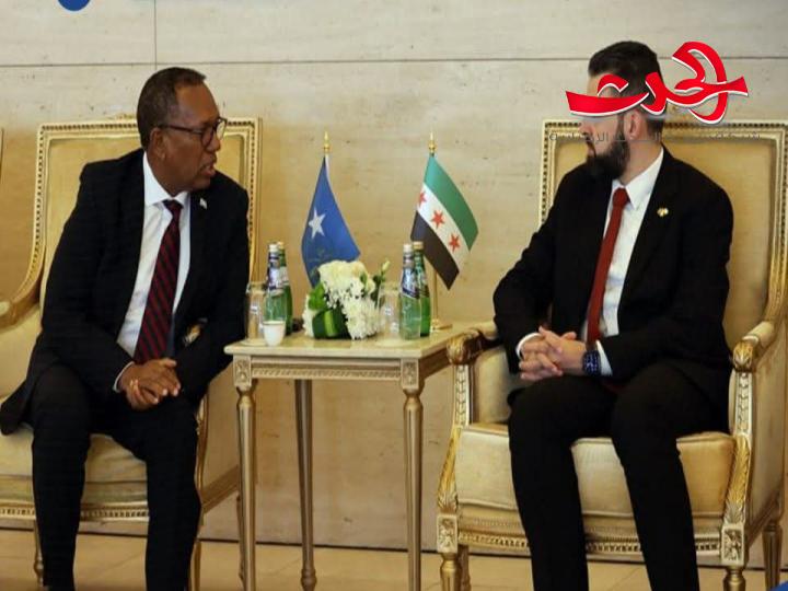 وزير الإدارة المحلية يلتقي وزير الأشغال العامة في جمهورية الصومال