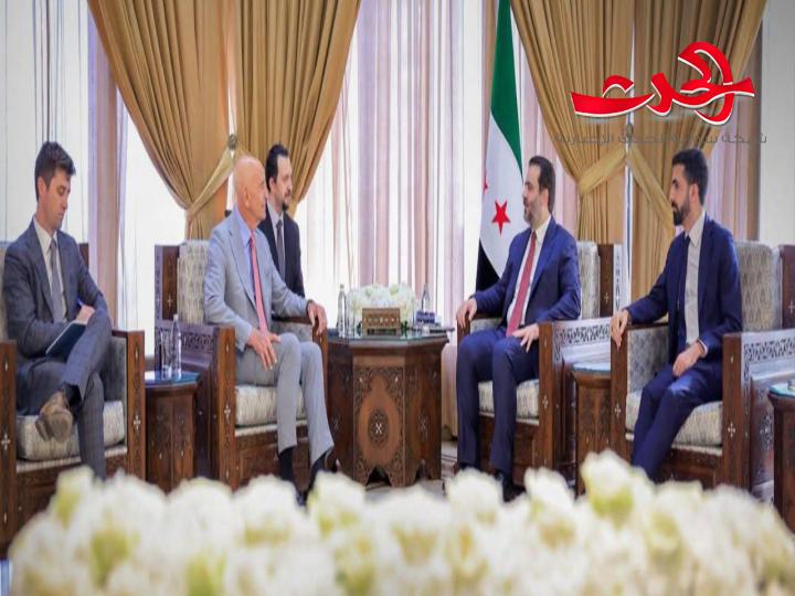 وزير الخارجية السوري يستقبل المبعوث الأمريكي الخاص إلى سوريا توماس باراك