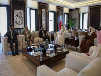 وزير الخارجية السوري يلتقي نظيره القطري في الدوحة 