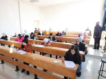 16 ألف طالب يتقدمون لامتحاناتهم في المعاهد التقانية بجامعة دمشق