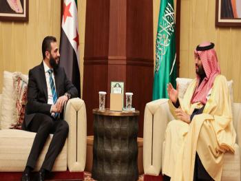 "الرئيس الشرع": لمسنا خلال الاجتماع مع الأمير محمد بن سلمان رغبةً حقيقية لدعم سورية