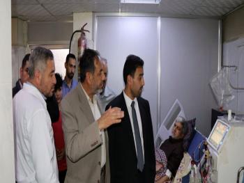 "وزير الصحة": يطلع على واقع العمل في مشفيي نوى ودرعا الوطنيين