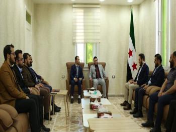 مدير الأمانة العامة للشؤون السياسية يطلع على عمل مديرية الشؤون السياسية في إدلب