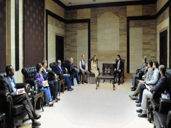 وزير الصحة يناقش مع ممثلة الصحة العالمية سبل تعزيز التعاون المشترك