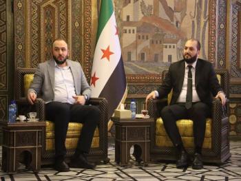 محافِظا دمشق وحمص يبحثان تعزيز العمل المشترك وتطوير الخدمات مع شركة هيسكو