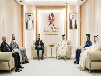سوريا وقطر تبحثان التعاون الأمني بين البلدين