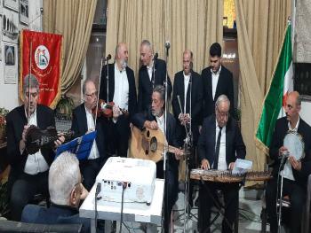 حفل فنيّ تراثي لفرقة نادي دوحة الميماس في الجمعية التاريخية بحمص 